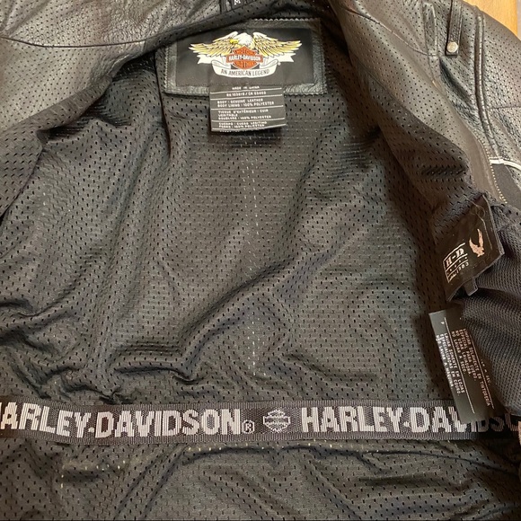 Harley-Davidson Perforated Leather Jacket - Picture 8 of 10